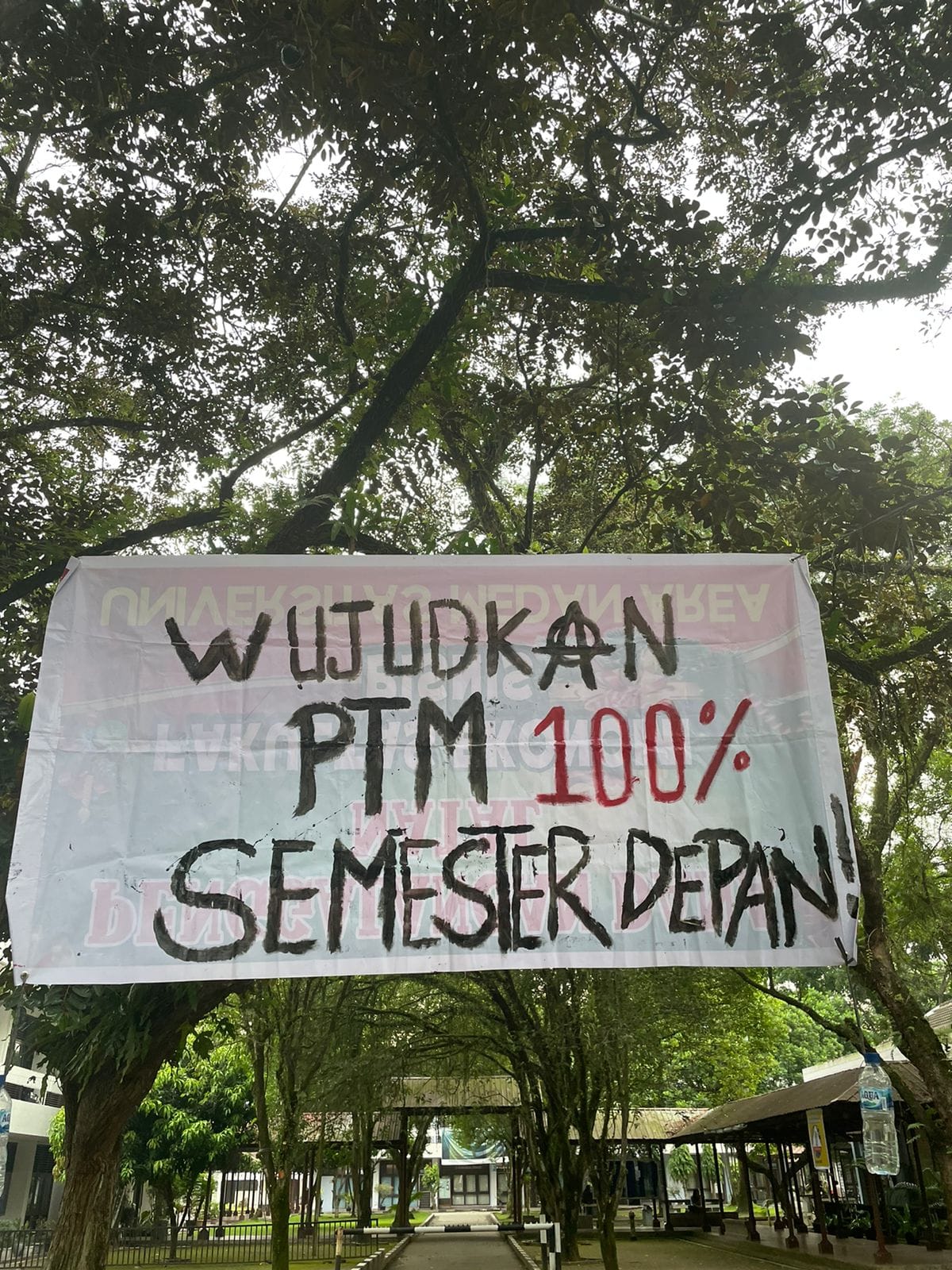 Mahasiswa FIB Tuntut Wujudkan Pembangunan PTM 100% di Semester Depan