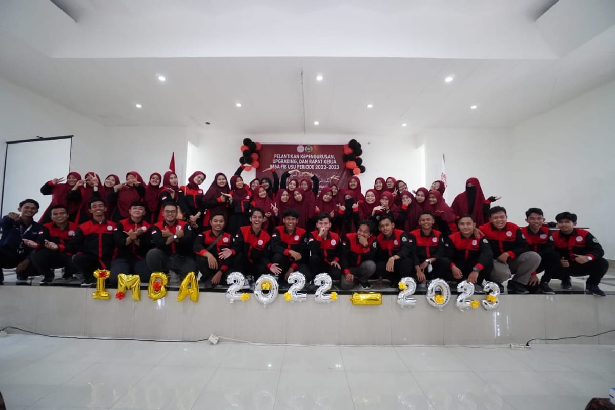 Pelantikan Pengurus Baru IMBA FIB USU, Menuju IMBA Kolaborasi dan Inovatif