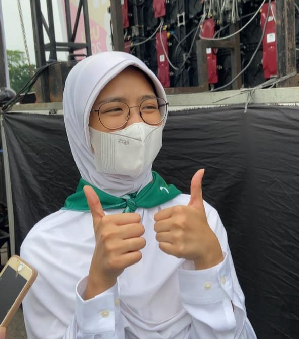 Euforia Maba pada PKKMB USU 2022, Nashwa Idol Junior: Seru Banget, Semoga Bisa Jadi Teladan Kedepannya