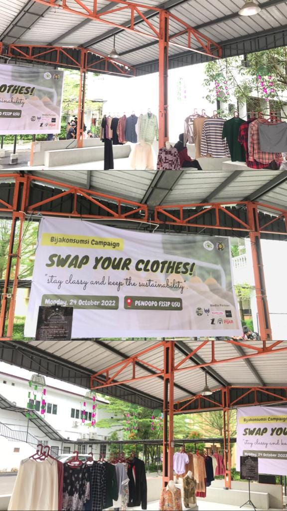 Suarakan Bebas Limbah Tekstil, Mahasiswa Ilmu Komunikasi Adakan Kampanye Bijak Konsumsi