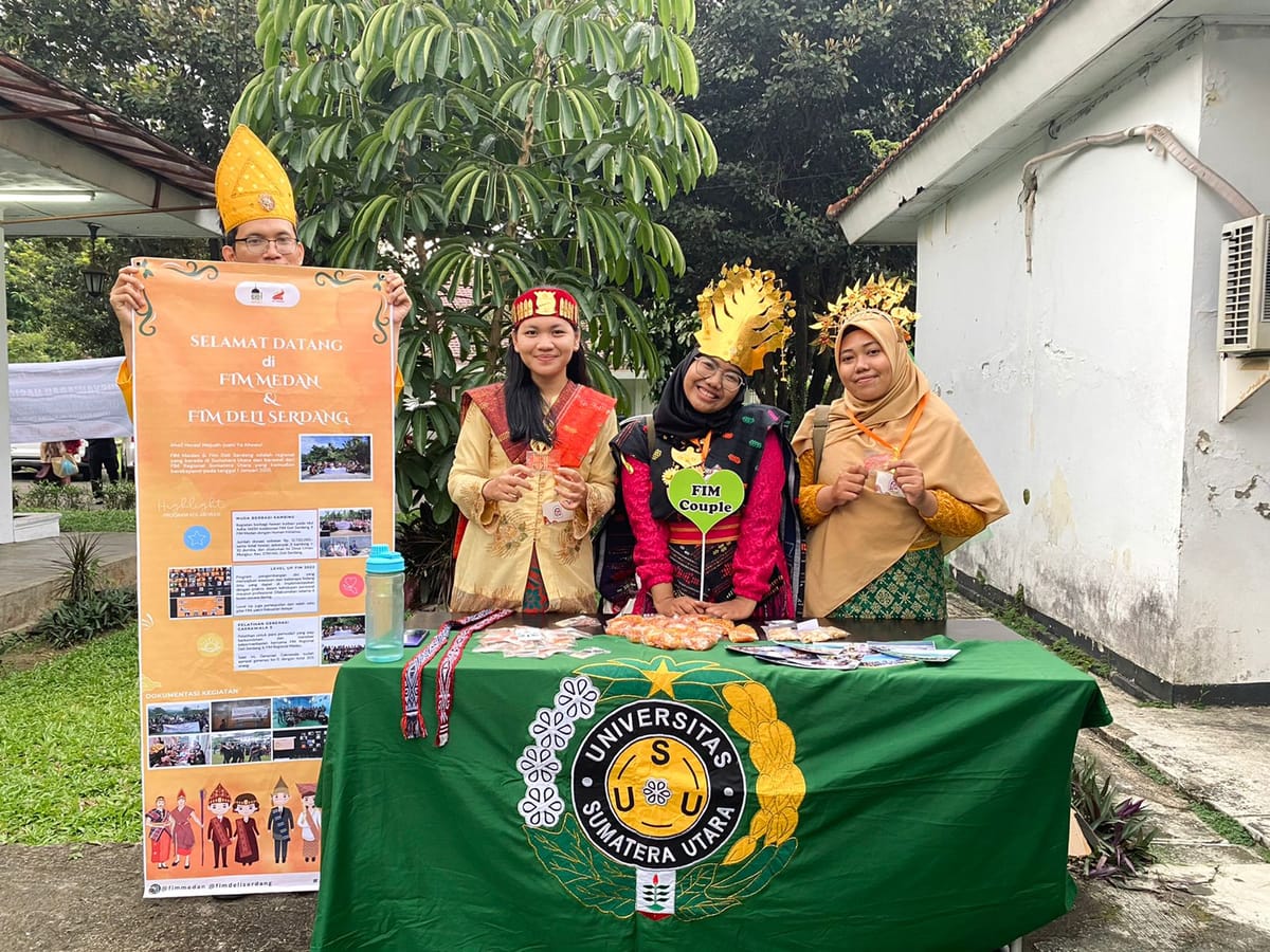 Tiga Delegasi USU Wakili Sumatera Utara dalam Kegiatan Pelatihan Nasional Forum Indonesia Muda di Jakarta