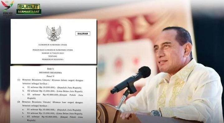 Beasiswa SUMUT Hadir Berikan Dana Pendidikan untuk Mahasiwa Sumatera Utara